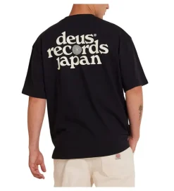 tee shirt - MANCHE COURTE - vetement homme - Coton - Noir - Deus
