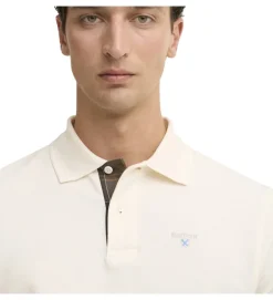 tee shirt - MANCHE COURTE - vetement homme - Coton - Blanc - Barbour