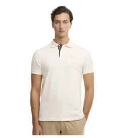 tee shirt - MANCHE COURTE - vetement homme - Coton - Blanc - Barbour