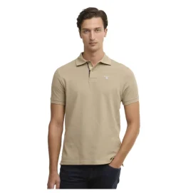 tee shirt - MANCHE COURTE - vetement homme - Coton - Beige - Barbour