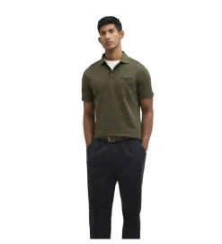 tee shirt - MANCHE COURTE - vetement homme - Coton - Vert - Barbour