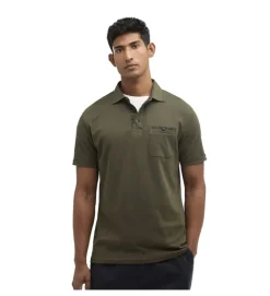 tee shirt - MANCHE COURTE - vetement homme - Coton - Vert - Barbour