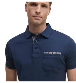 tee shirt - MANCHE COURTE - vetement homme - Coton - Bleu Marine - Barbour