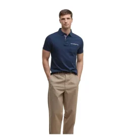 tee shirt - MANCHE COURTE - vetement homme - Coton - Bleu Marine - Barbour