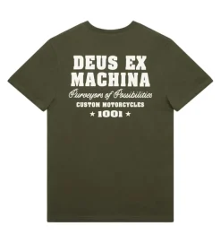 tee shirt - MANCHE COURTE - vetement homme - Cuir - Kaki - Deus