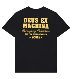 tee shirt - MANCHE COURTE - vetement homme - Cuir - Noir - Deus
