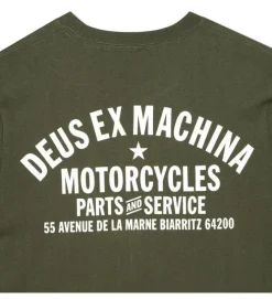 tee shirt - MANCHE COURTE - vetement homme - Cuir - Kaki - Deus