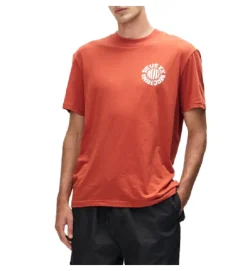 tee shirt - MANCHE COURTE - vetement homme - Coton - Bordeaux - Deus