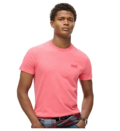 tee shirt - MANCHE COURTE - vetement homme - Coton - Rose - Superdry