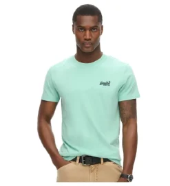 tee shirt - MANCHE COURTE - vetement homme - Coton - Vert - Superdry