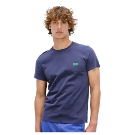 tee shirt - MANCHE COURTE - vetement homme - Coton - Bleu Marine - American vintage