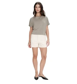 tee shirt - MANCHE LONGUE - vetement femme - Synthétique - Kaki - Grace and mila