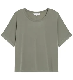 tee shirt - MANCHE LONGUE - vetement femme - Synthétique - Kaki - Grace and mila