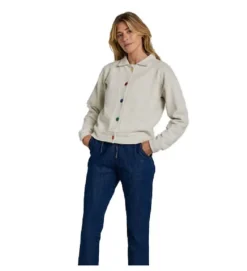 veste - AUTRE - vetement femme - Coton - Blanc - Graine