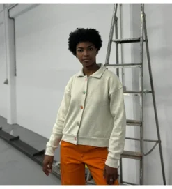 veste - AUTRE - vetement femme - Coton - Blanc - Graine