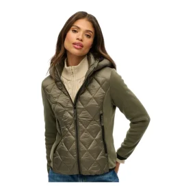 veste - AUTRE - vetement femme - Coton - Vert - Superdry