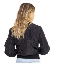veste - BOMBER - vetement femme - Coton - Noir - Bombers original