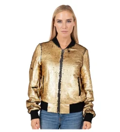 veste - BOMBER - vetement femme - - Or - Bombers original