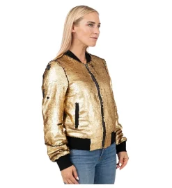 veste - BOMBER - vetement femme - - Or - Bombers original