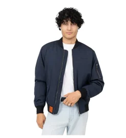 veste - BOMBER - vetement homme - - Bleu - Bombers original