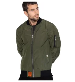 veste - BOMBER - vetement homme - Nylon - Kaki - Bombers original