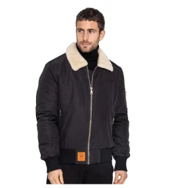 veste - BOMBER - vetement homme - Textile - Noir - Bombers original
