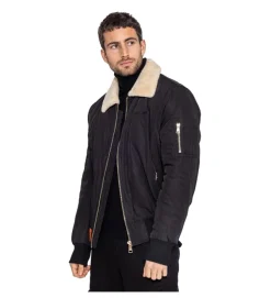 veste - BOMBER - vetement homme - Textile - Noir - Bombers original