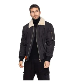 veste - BOMBER - vetement homme - Textile - Noir - Bombers original