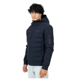 veste - BOMBER - vetement homme - Toile - Bleu Marine - Bombers original