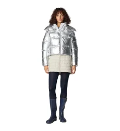 veste - DOUDOUNE - vetement femme - Coton - Argent - Save the duck