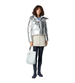 veste - DOUDOUNE - vetement femme - Coton - Argent - Save the duck