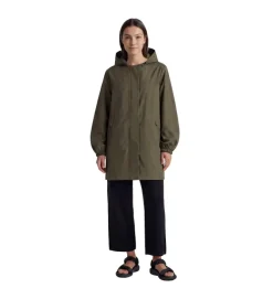 veste - IMPERMEABLE - vetement femme - Cuir - Vert - Save the duck