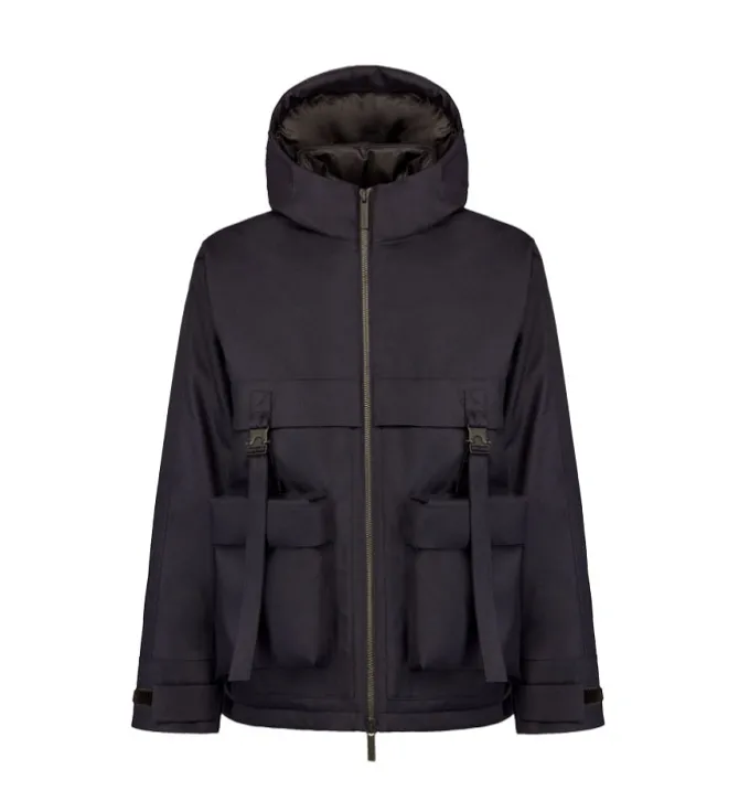 veste - IMPERMEABLE - vetement homme - Laine - Bleu Marine - After label