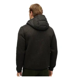 veste - IMPERMEABLE - vetement homme - Coton - Noir - Superdry