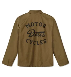 veste - LEGERE ETE - vetement homme - Coton - Kaki - Deus
