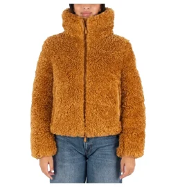 veste - POLAIRE - vetement femme - Coton - Marron - Save the duck