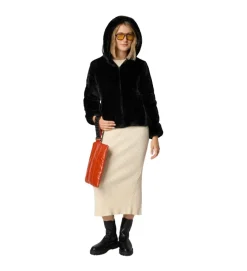 veste - POLAIRE - vetement femme - Coton - Noir - Save the duck